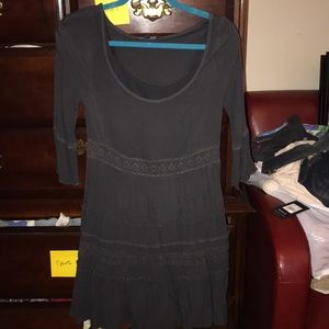 American eagle grey quarter sleeve dress